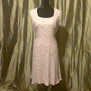 Antonio Melani Lace Overlay Dress